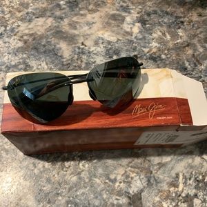 Maui Jim SUGAR BEACH Polarized Rimless Sunglasses